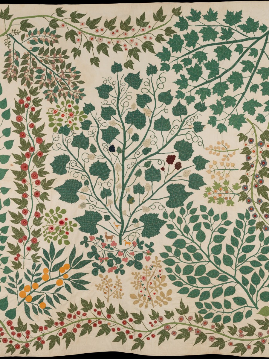 Branches and Vines (After Ernastine Zaumsil’s quilt, 1875)